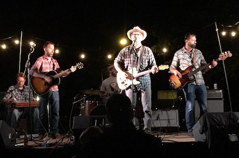 Clarence Tilton at the Parkwood Lane Bluegrass Festival, Sept. 10, 2016.