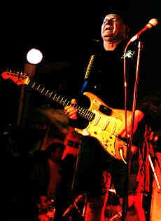 Dick Dale circa 1998. The King of Surf Rock plays tonight at The Waiting Room. 