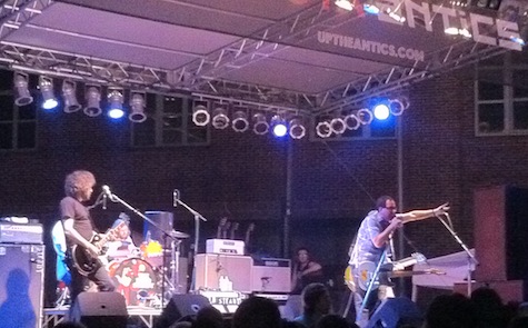 The Hold Steady at The Slowdown Block Party, Aug. 26, 2011.