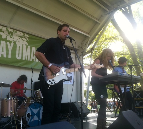 Icky Blossoms at Earth Day in Elmwood Park, April 21, 2012.