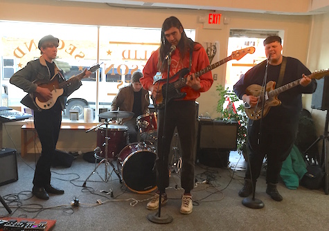 Shy Boys at Almost Music, March 1, 2015.