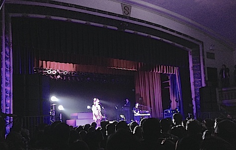 St. Vincent at Sokol Auditorium, April 1, 2014.