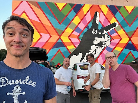 Philly mural artist is bringing back the golden days of Dunder