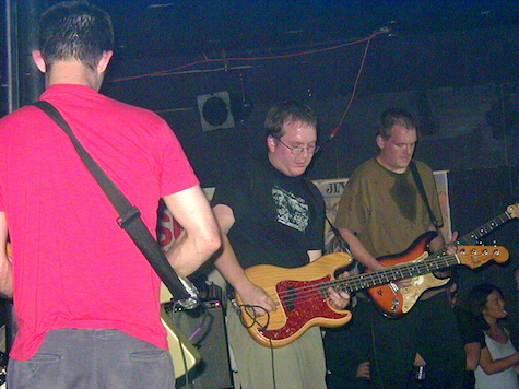 Some #TBT goodness on a very sweaty Thursday, this previously unpublished photo of Cursive was taken June 3, 2000 (which just happens to have been my 35th birthday). The venue is, of course, Sokol Underground. It was quite a show...
