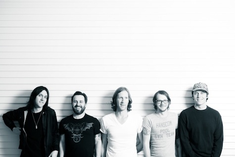 Desaparecidos, from left, are Conor Oberst, Matt Baum, Denver Dalley, Landon Hedges and Ian McElroy. Photo by Zach Hollowell