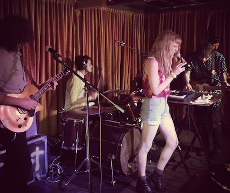 Icky Blossoms at Stay Gold, March 19, 2015. They band opens for Reptar tonight at Slowdown. 