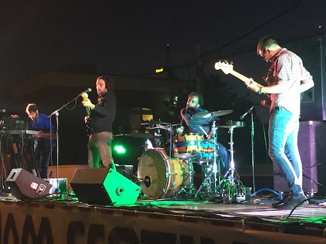 Oquoa at Farnam Festival, Sept. 12, 2015. The band celebrates a cassette release Saturday night at O'Leaver's.