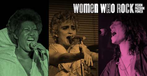 The Women Who Rock exhibition is at the Durham Museum through May 5.