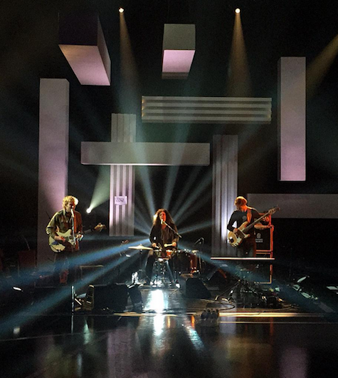 Low, filmed last week on Later with Jools Holland.