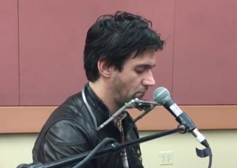 Conor Oberst on the New York Times' Facebook Live session. 