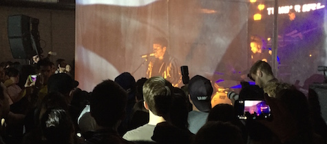 Twin Shadow at Iron Castle, March 18, 2015.