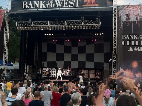 Cheap Trick at Memorial Park, July 1, 2011. Joan Jett takes the Memorial Park stage tonight.