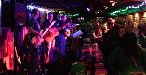 Dicey Riley Band at The Dubliner, March 17, 2013.