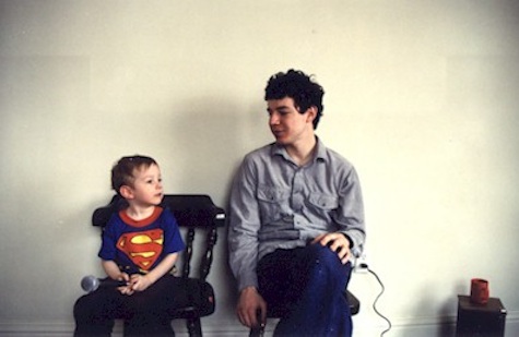 Joe Knap and his son, Neal, circa 2001.