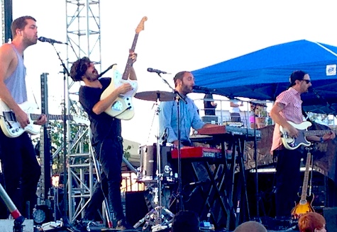 Local Natives got the evening rolling in style. 