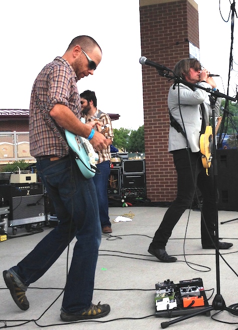 Matt Whipkey and his band launched the local stage. 