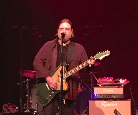Matthew Sweet center stage at the 1200 Club March 28, 2015. Sweet gave an update on his upcoming album. 