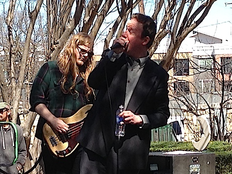 Protomartyr at French Legation Park / Pitchfork Day Party. Among the best thing I've heard so far at this year's SXSW. 