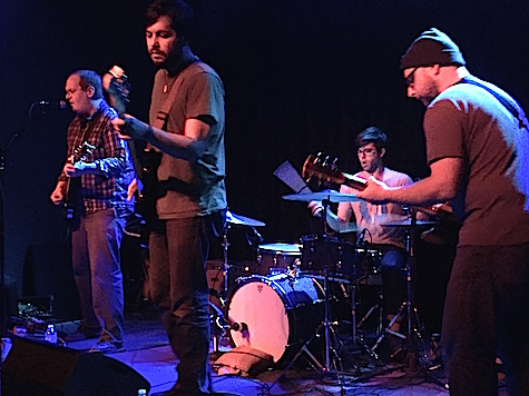 Ted Stevens Unknown Project at Reverb Lounge, Jan. 15, 2015. Ted's playing at O'Leaver's tonight.