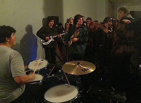 Twin Peaks at Midtown Art Supply, Nov. 25, 2014. The band plays tonight at The Waiting Room. 